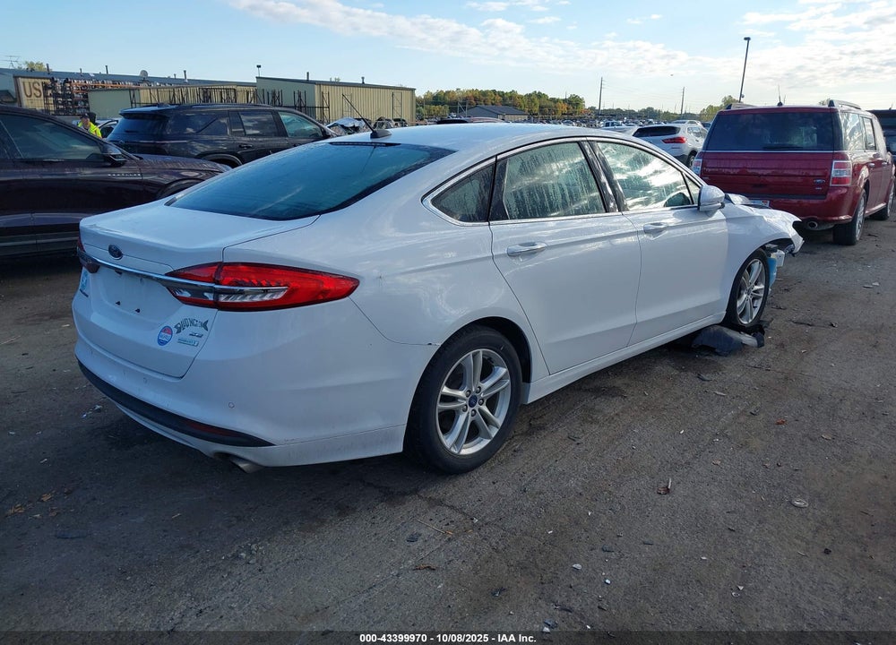 2018 FORD FUSION SE VIN: 3FA6P0HD5JR259829