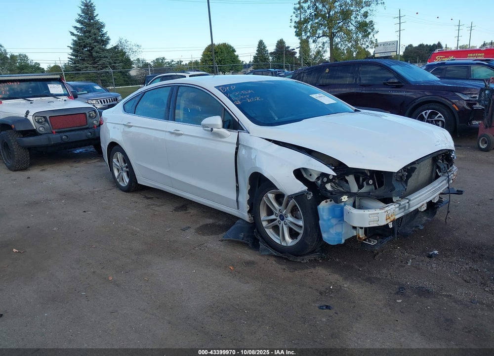 2018 FORD FUSION SE VIN: 3FA6P0HD5JR259829