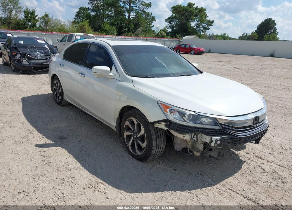 2016 HONDA ACCORD EX-L V-6 VIN: 1HGCR3F02GA010336