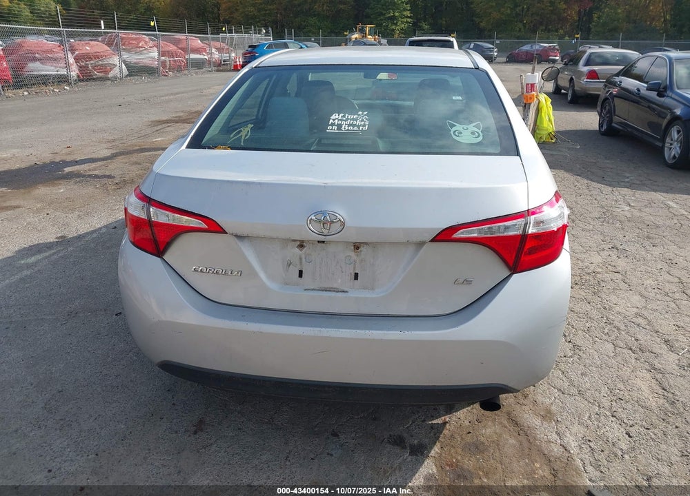 2014 TOYOTA COROLLA VIN: 2T1BURHE7EC101454