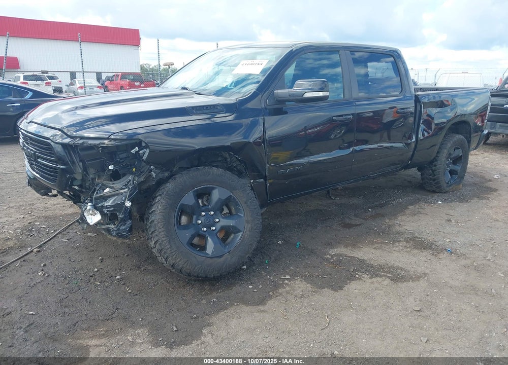 2019 RAM 1500 BIG HORN/LONE STAR 4X4 6'4 BOX VIN: 1C6SRFMT3KN708276