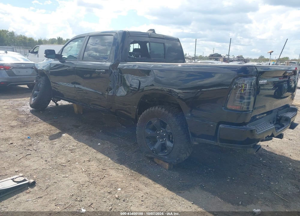 2019 RAM 1500 BIG HORN/LONE STAR 4X4 6'4 BOX VIN: 1C6SRFMT3KN708276