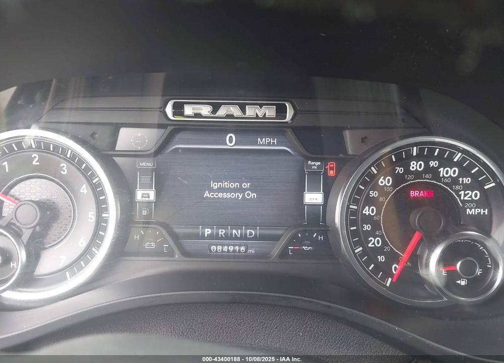 2019 RAM 1500 BIG HORN/LONE STAR 4X4 6'4 BOX VIN: 1C6SRFMT3KN708276