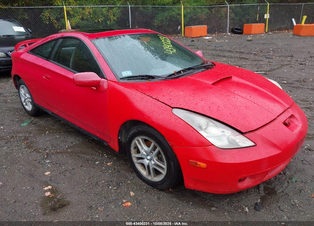 2001 TOYOTA CELICA GT VIN: JTDDR32T110081981
