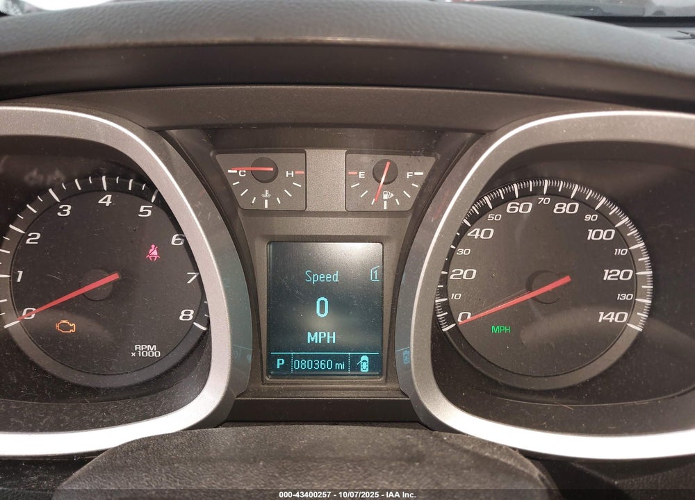 2012 CHEVROLET EQUINOX 1LT VIN: 2GNALDEK6C1208557