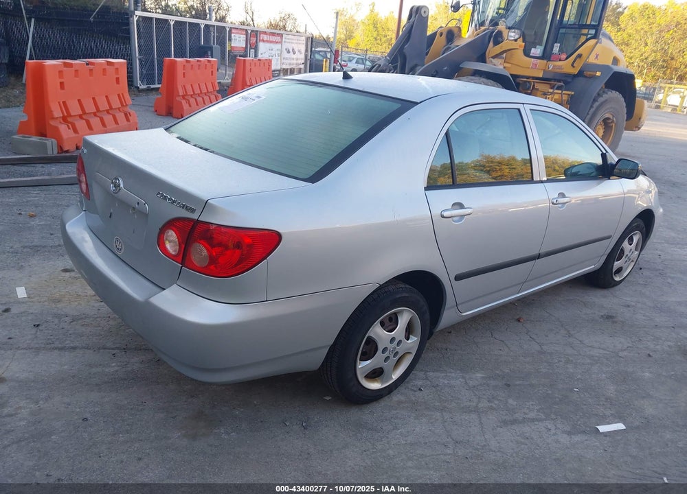 2005 TOYOTA COROLLA CE VIN: 2T1BR32E75C462805