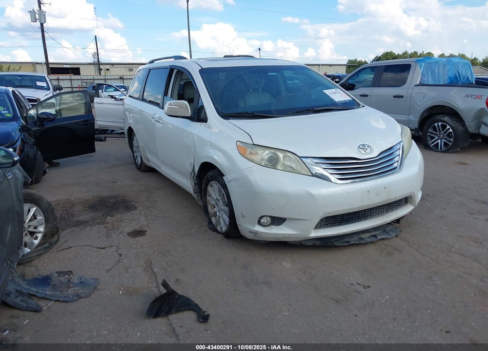 2011 TOYOTA SIENNA LIMITED V6 VIN: 5TDYK3DC7BS146012