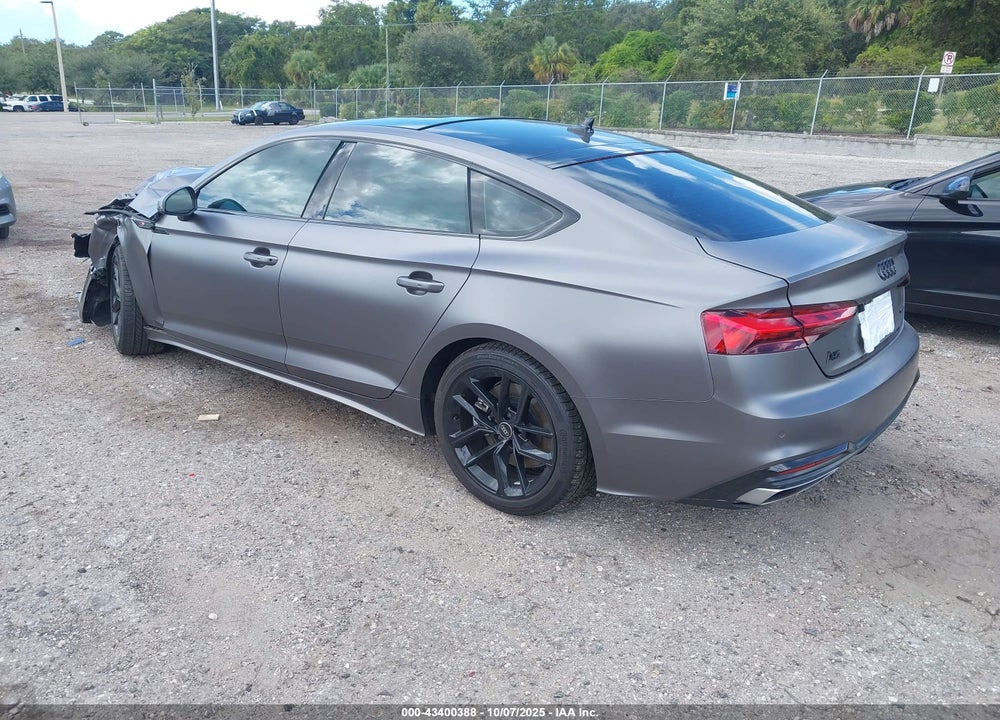 2024 AUDI A5 SPORTBACK PREMIUM 45 TFSI S LINE QUATTRO S TRONIC VIN: WAUDACF53RA116851