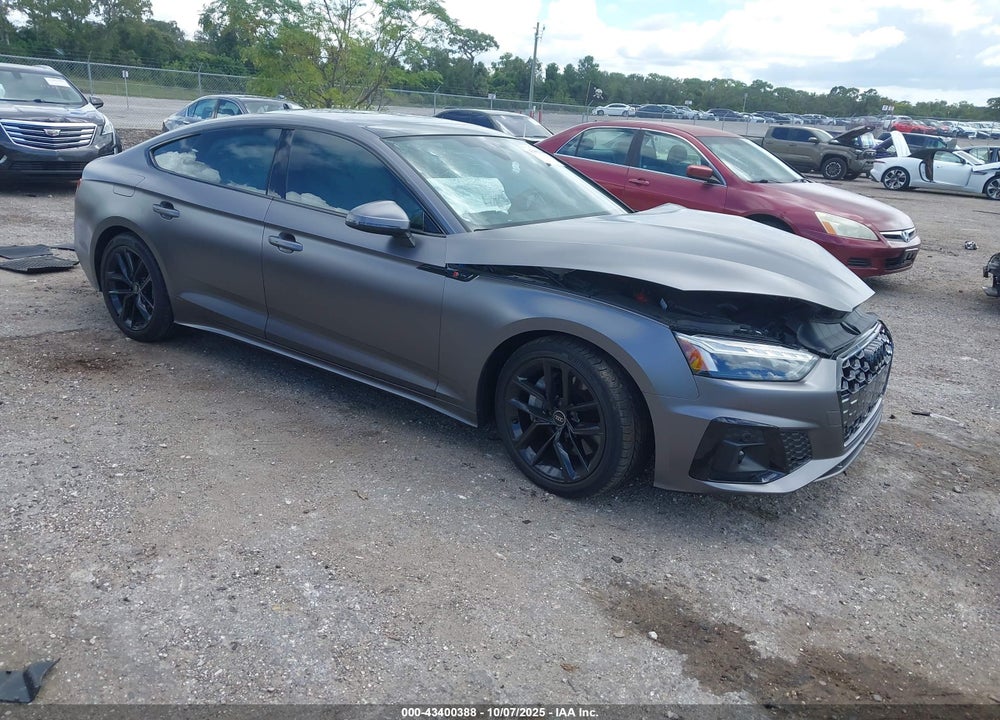 2024 AUDI A5 SPORTBACK PREMIUM 45 TFSI S LINE QUATTRO S TRONIC VIN: WAUDACF53RA116851