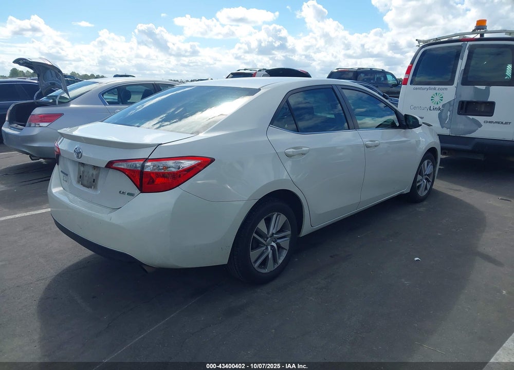 2016 TOYOTA COROLLA VIN: 5YFBPRHE9GP429792