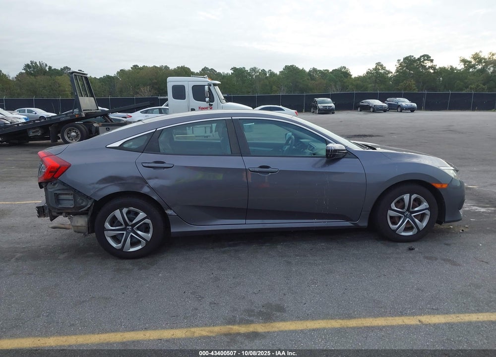 2016 HONDA CIVIC LX VIN: 19XFC2E5XGE006620