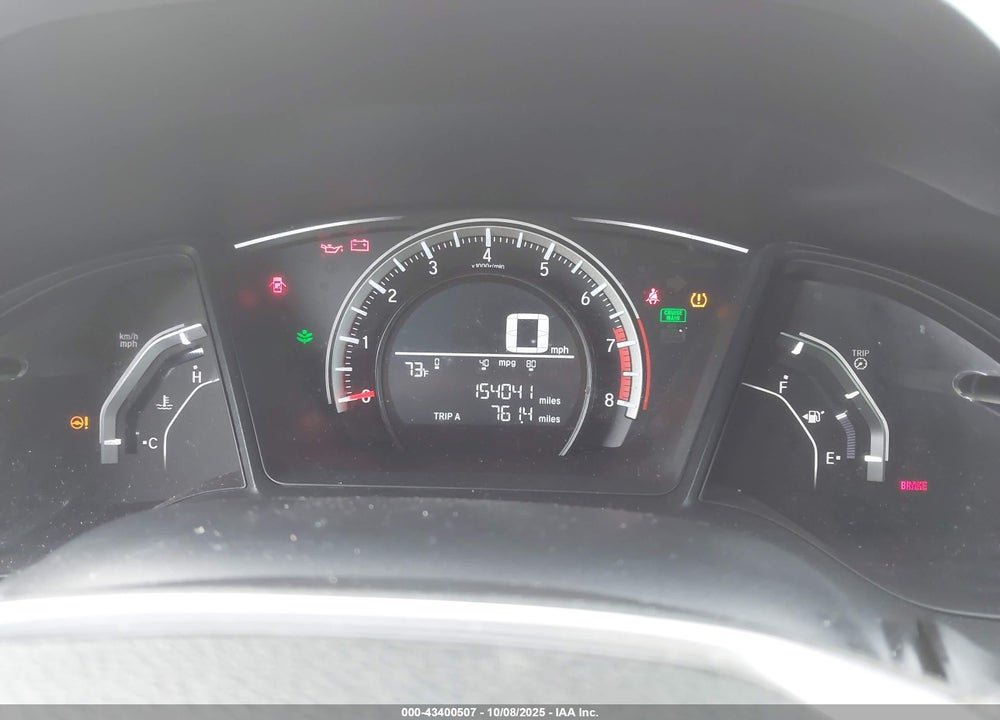 2016 HONDA CIVIC LX VIN: 19XFC2E5XGE006620