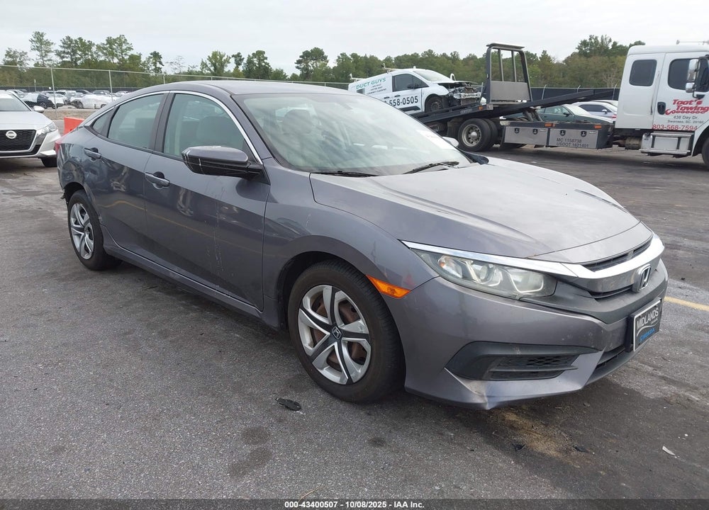 2016 HONDA CIVIC LX VIN: 19XFC2E5XGE006620