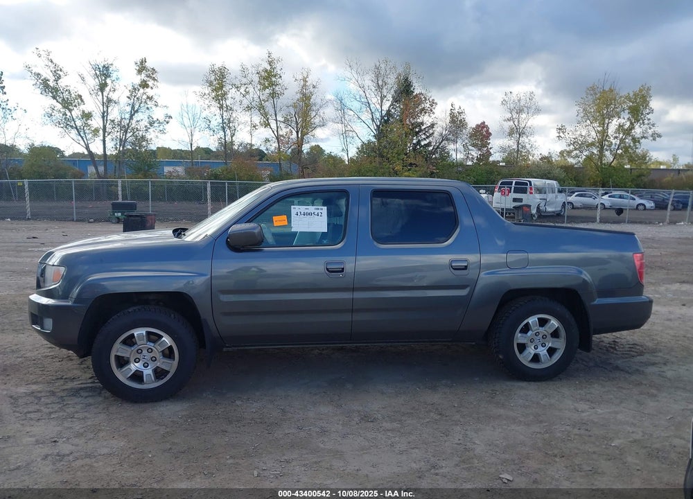 2011 HONDA RIDGELINE VIN: 5FPYK1F43BB009056