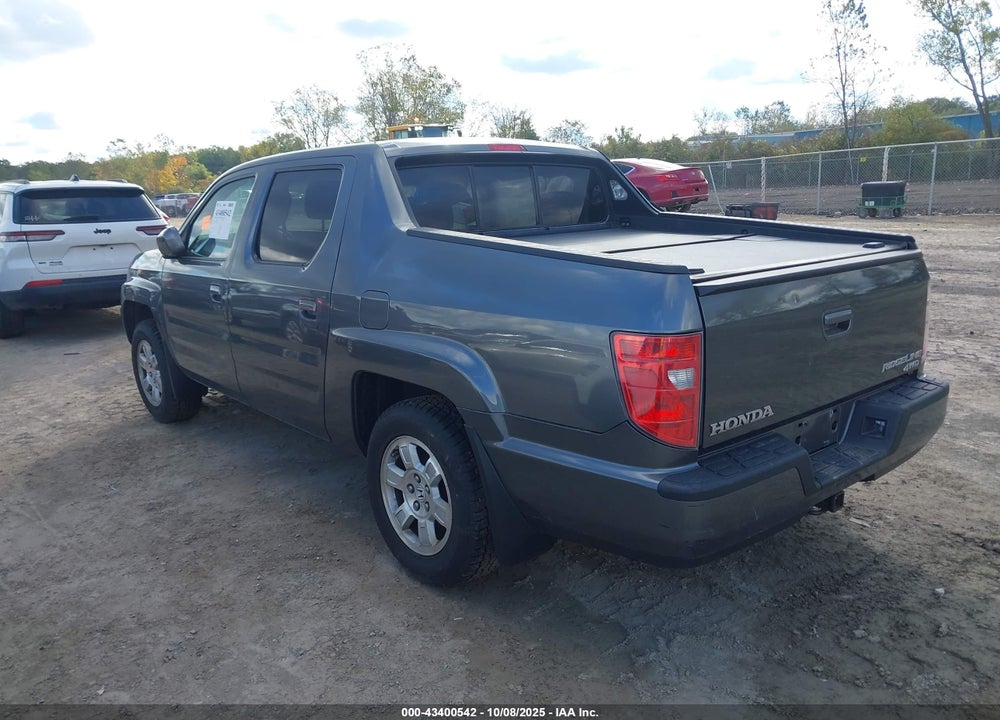 2011 HONDA RIDGELINE VIN: 5FPYK1F43BB009056