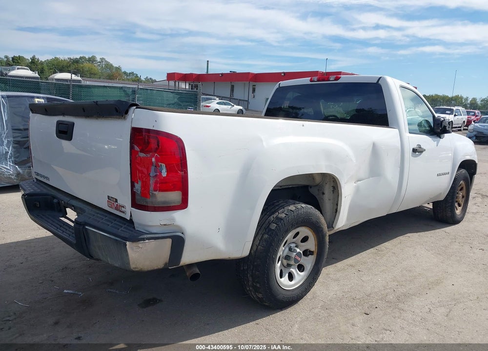 2009 GMC SIERRA 1500 WORK TRUCK VIN: 1GTEC14X89Z254509
