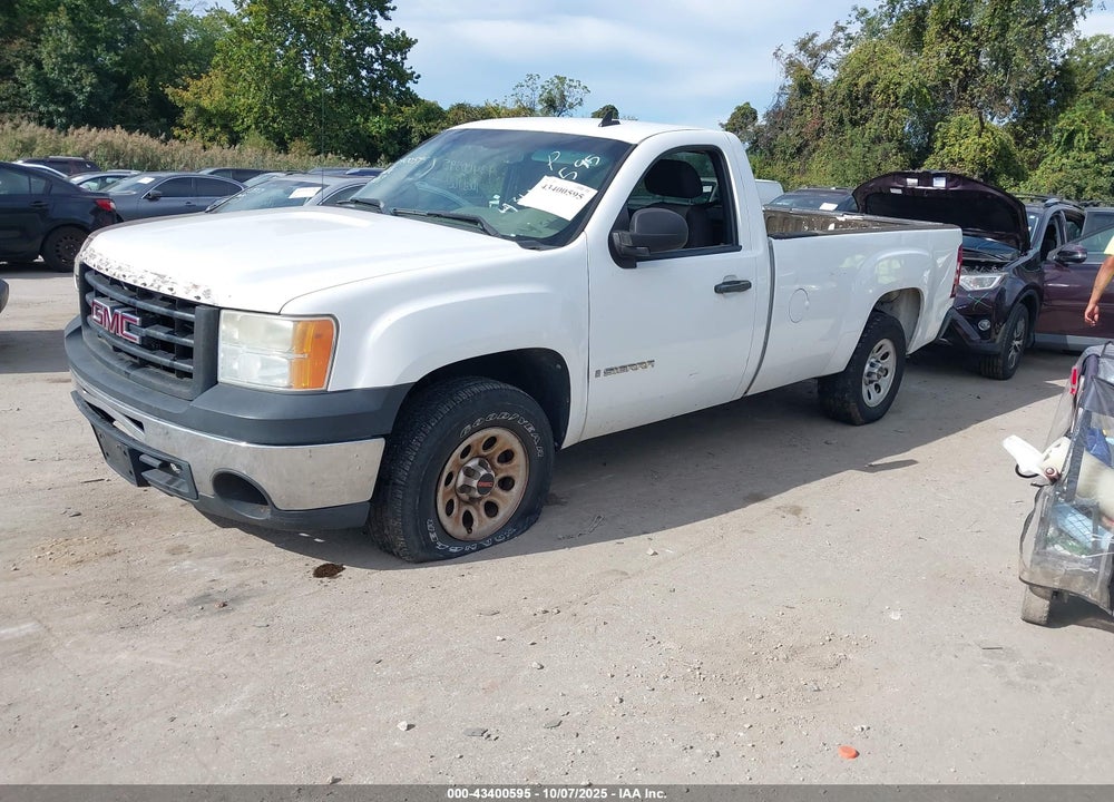 2009 GMC SIERRA 1500 WORK TRUCK VIN: 1GTEC14X89Z254509