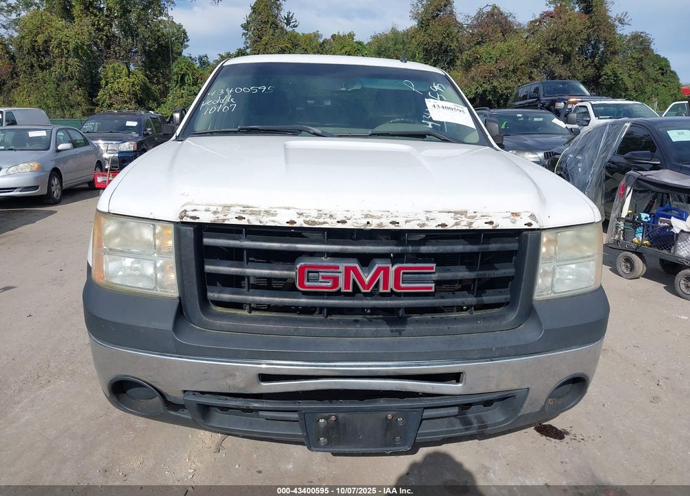 2009 GMC SIERRA 1500 WORK TRUCK VIN: 1GTEC14X89Z254509