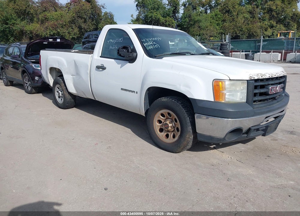 2009 GMC SIERRA 1500 WORK TRUCK VIN: 1GTEC14X89Z254509