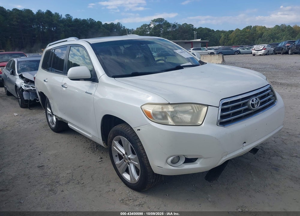 2008 TOYOTA HIGHLANDER LIMITED VIN: JTEDS42AX82037772