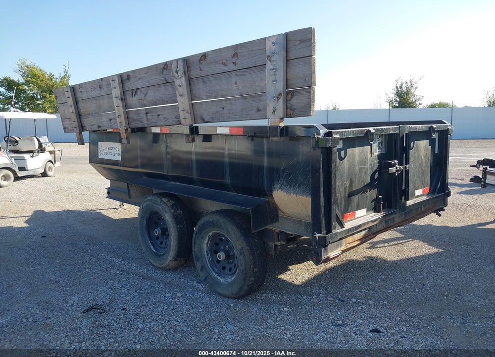 2023 TRAILER DMM 14' DUMP VIN: 1A9BP1225PA498176