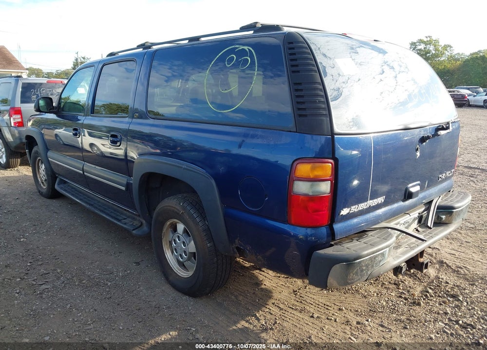 2003 CHEVROLET SUBURBAN 1500 LT VIN: 1GNFK16Z03J117549