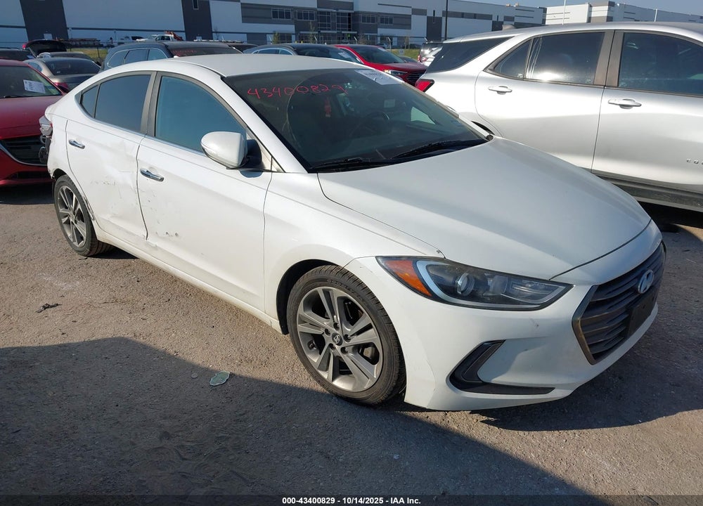 2017 HYUNDAI ELANTRA LIMITED VIN: 5NPD84LF7HH057120