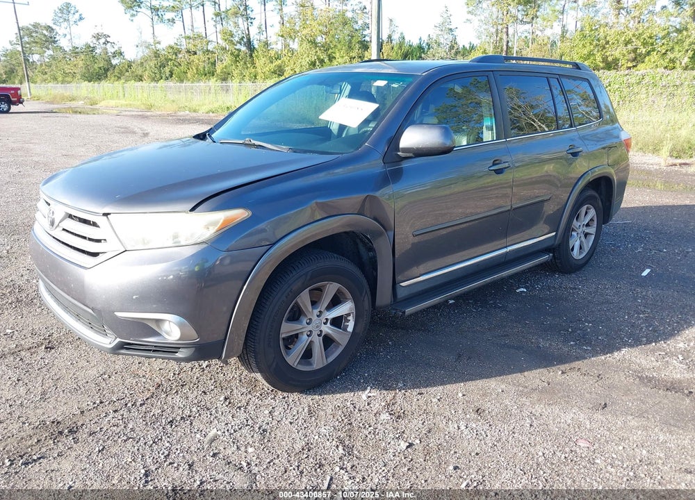 2013 TOYOTA HIGHLANDER VIN: 5TDZA3EH1DS035539