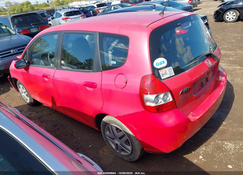 2008 HONDA FIT VIN: JHMGD38448S045131