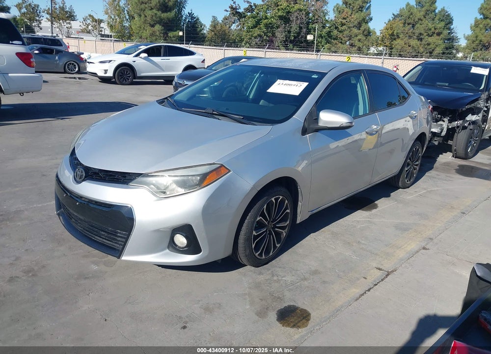2016 TOYOTA COROLLA VIN: 5YFBURHE6GP383878