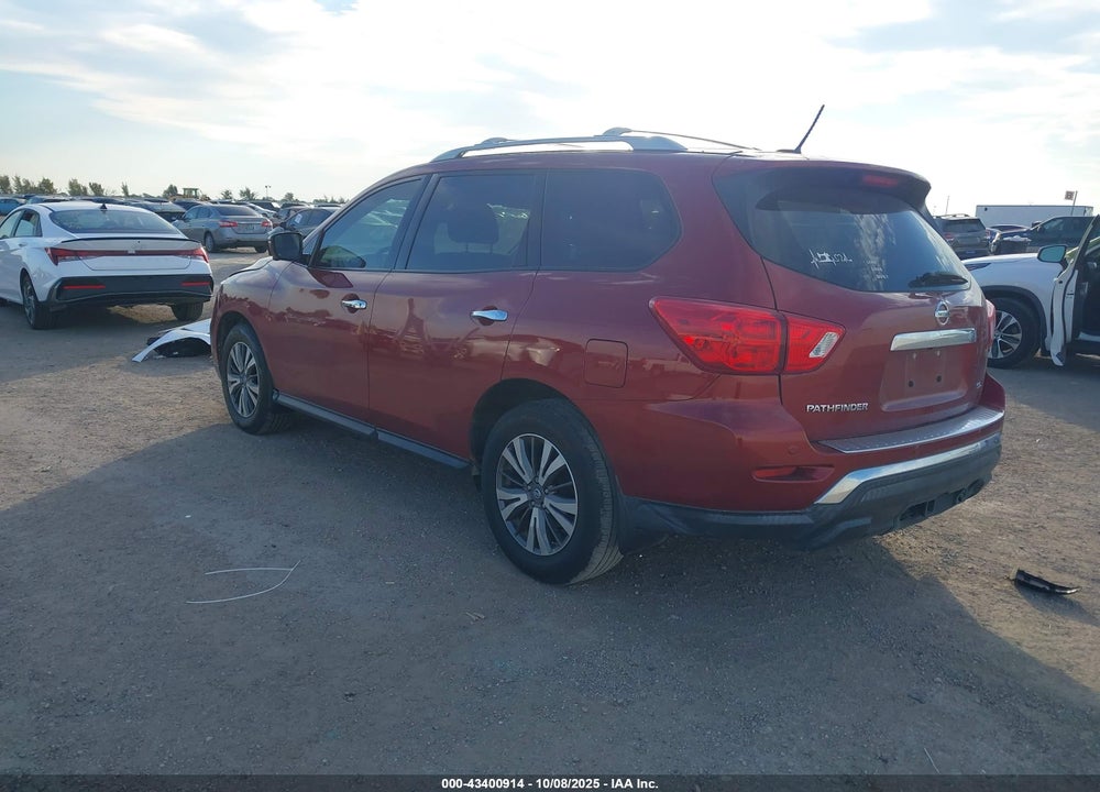 2017 NISSAN PATHFINDER SL VIN: 5N1DR2MN1HC620869