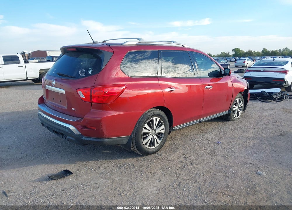 2017 NISSAN PATHFINDER SL VIN: 5N1DR2MN1HC620869
