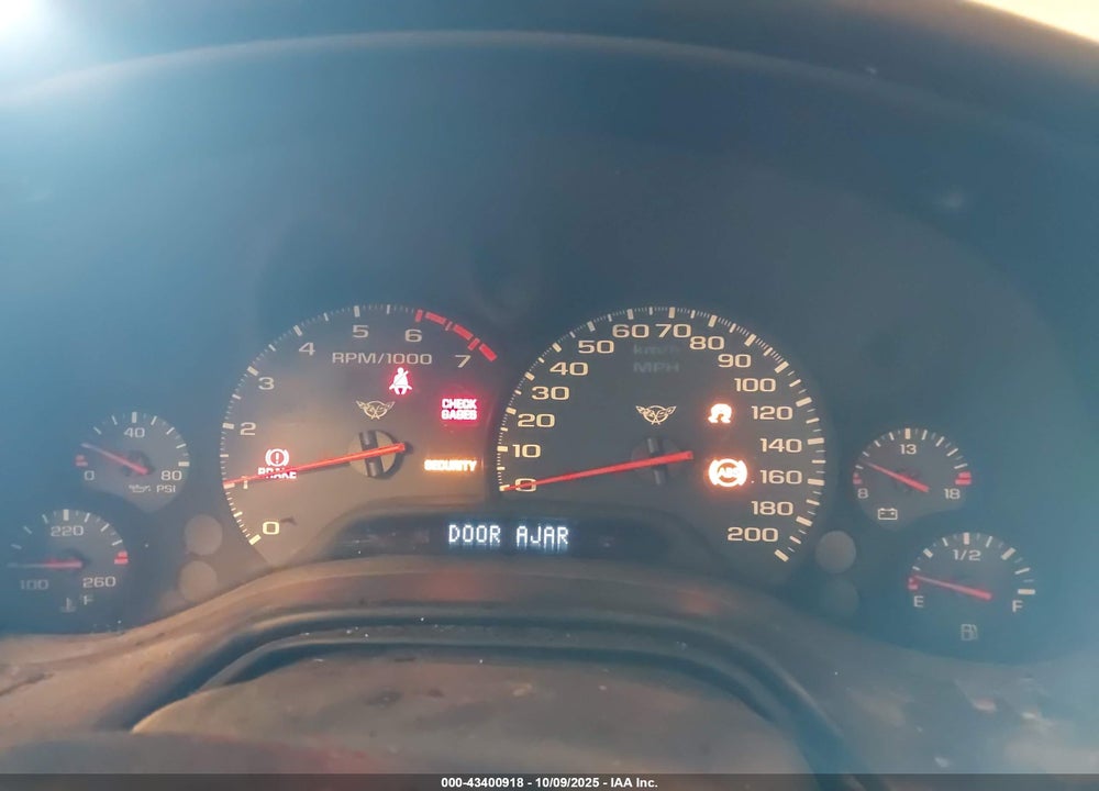 2000 CHEVROLET CORVETTE VIN: 1G1YY32G1Y5131937