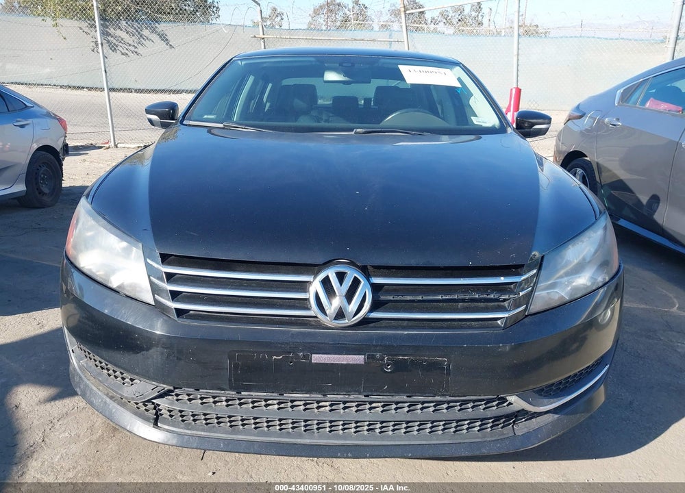 2014 VOLKSWAGEN PASSAT 1.8T SE VIN: 1VWBS7A30EC105855