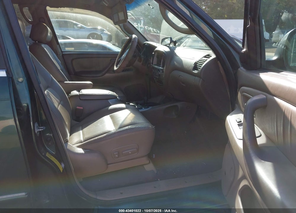 2001 TOYOTA SEQUOIA LIMITED V8 VIN: 5TDBT48A61S055913