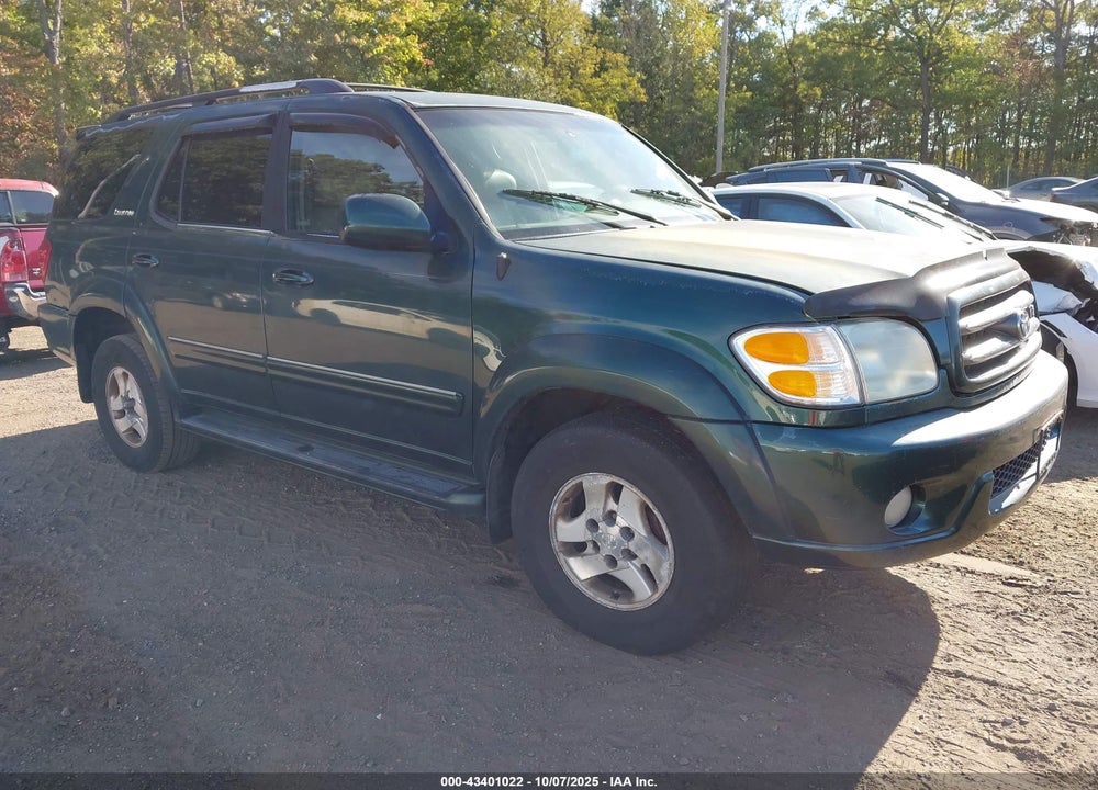 2001 TOYOTA SEQUOIA LIMITED V8 VIN: 5TDBT48A61S055913