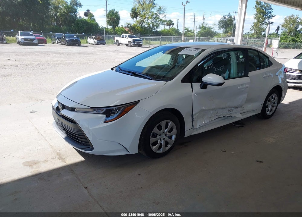 2025 TOYOTA COROLLA LE VIN: 5YFB4MDE7SP358604