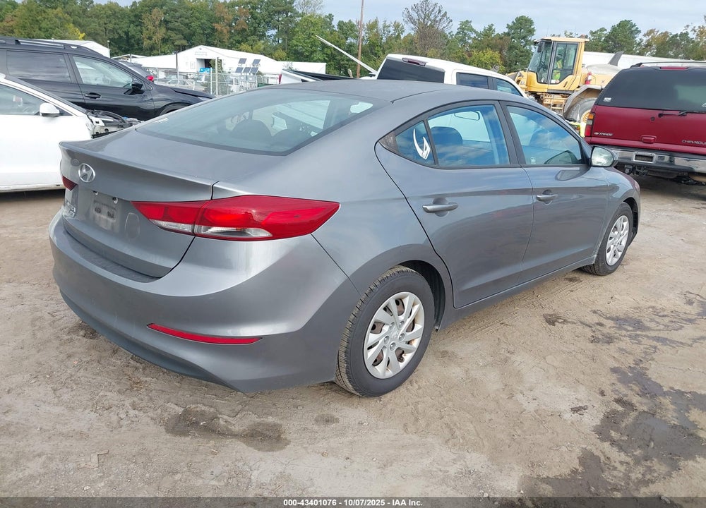 2018 HYUNDAI ELANTRA VIN: 5NPD74LF7JH272280