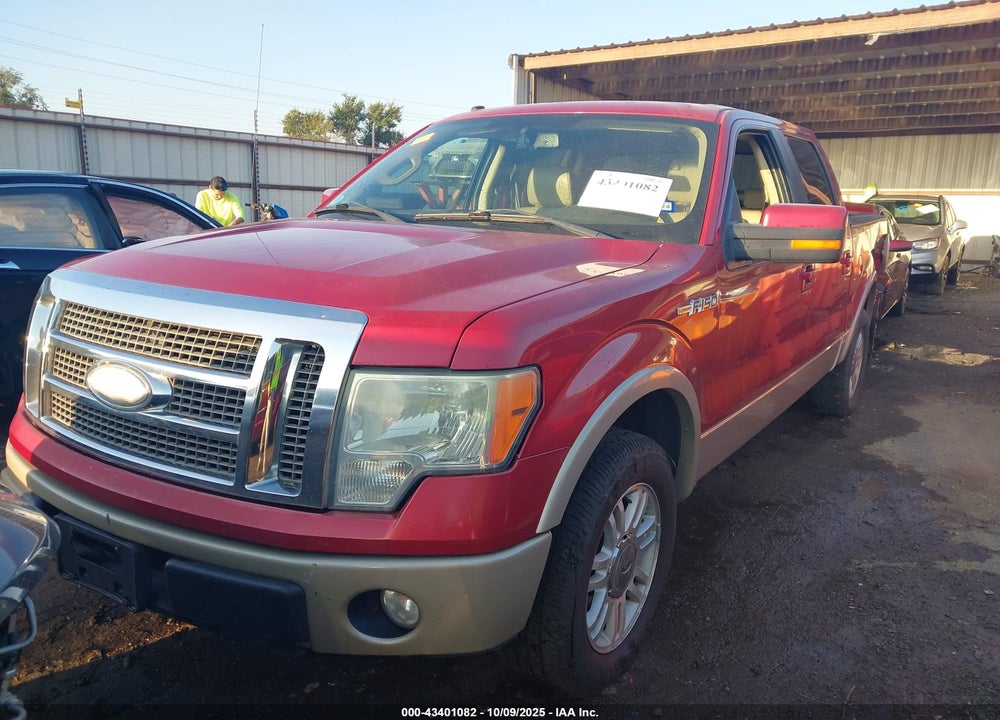 2009 FORD F-150 KING RANCH/LARIAT/PLATINUM/XL/XLT VIN: 1FTPW12V09FA41881