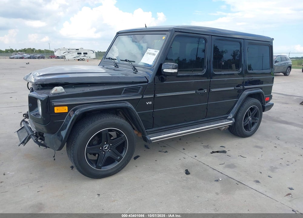 2005 MERCEDES-BENZ G 500 4MATIC VIN: WDCYR49E65X157135