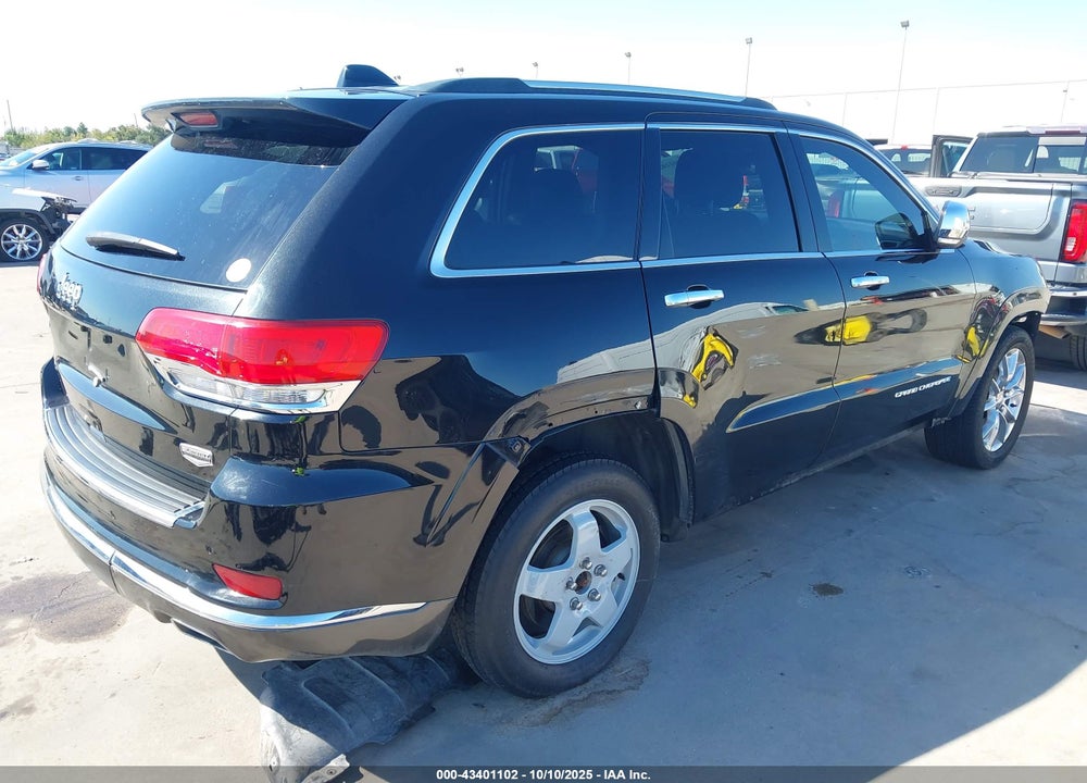 2014 JEEP GRAND CHEROKEE SUMMIT VIN: 1C4RJFJT7EC251944