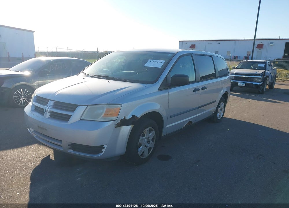2008 DODGE GRAND CARAVAN SE VIN: 2D8HN44HX8R140555