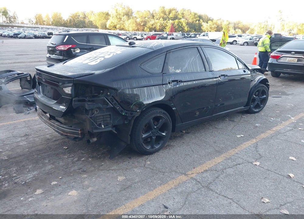 2016 FORD FUSION SE VIN: 3FA6P0T96GR345257