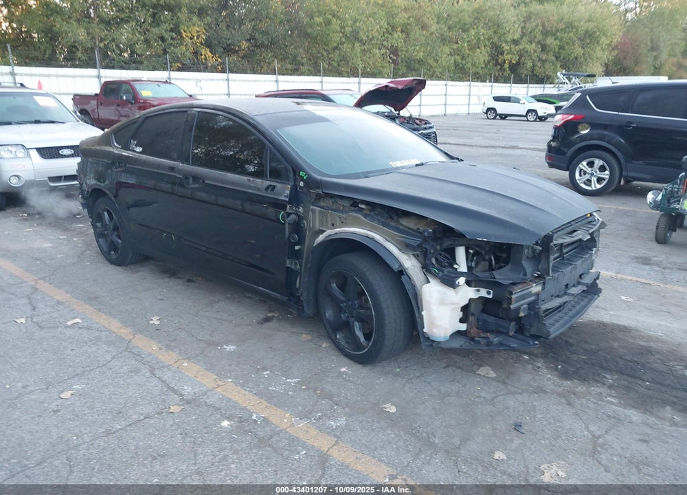 2016 FORD FUSION SE VIN: 3FA6P0T96GR345257