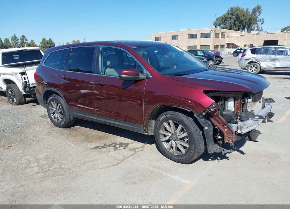2020 HONDA PILOT 2WD EX-L VIN: 5FNYF5H51LB016549