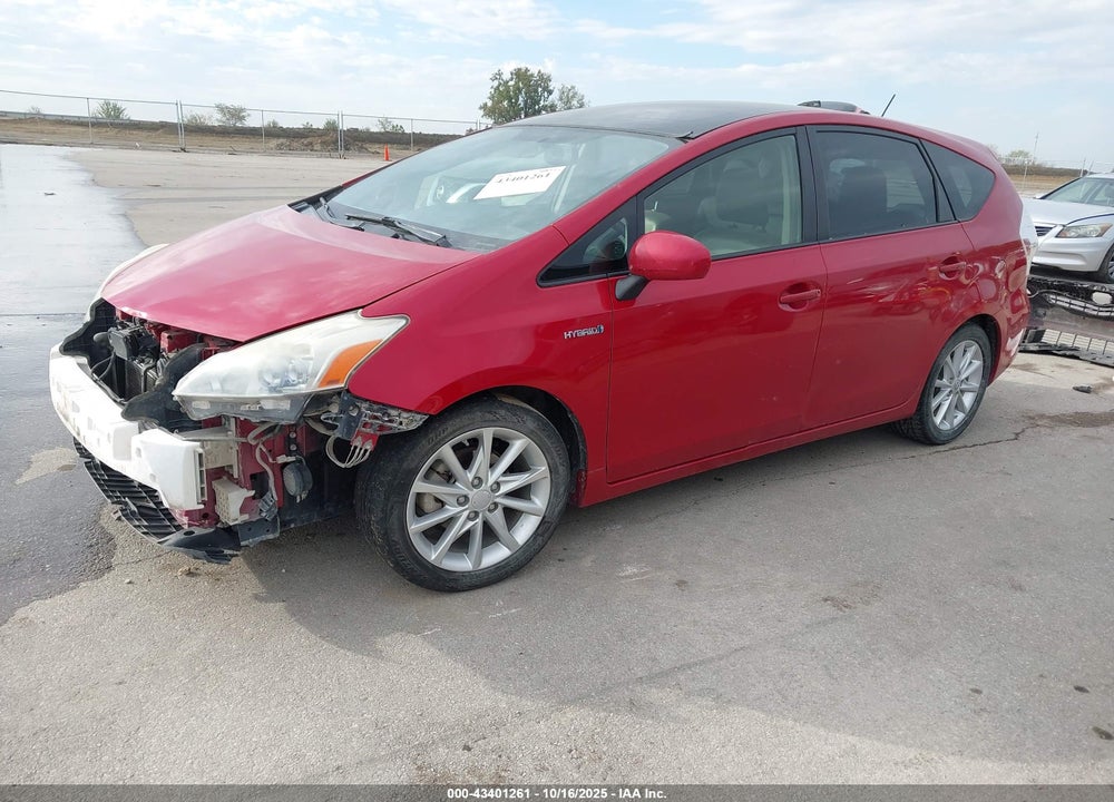 2013 TOYOTA PRIUS V VIN: JTDZN3EU1D3222279