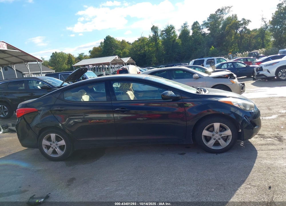 2013 HYUNDAI ELANTRA GLS VIN: KMHDH4AEXDU014168