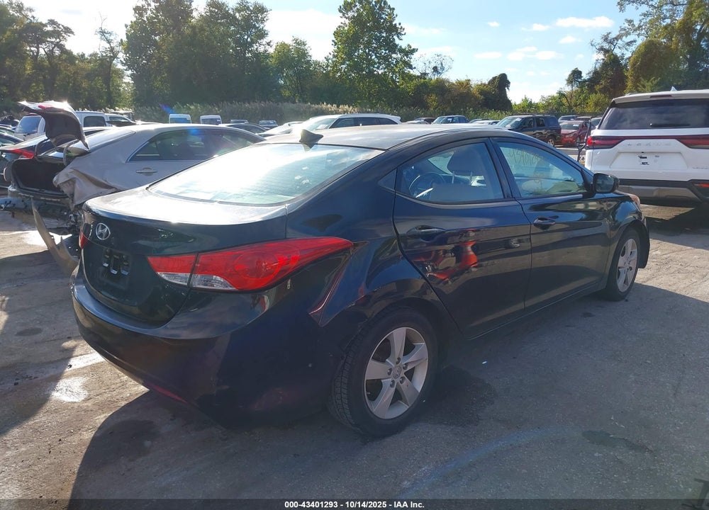 2013 HYUNDAI ELANTRA GLS VIN: KMHDH4AEXDU014168