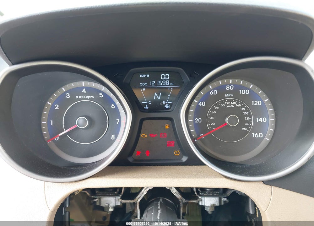 2013 HYUNDAI ELANTRA GLS VIN: KMHDH4AEXDU014168