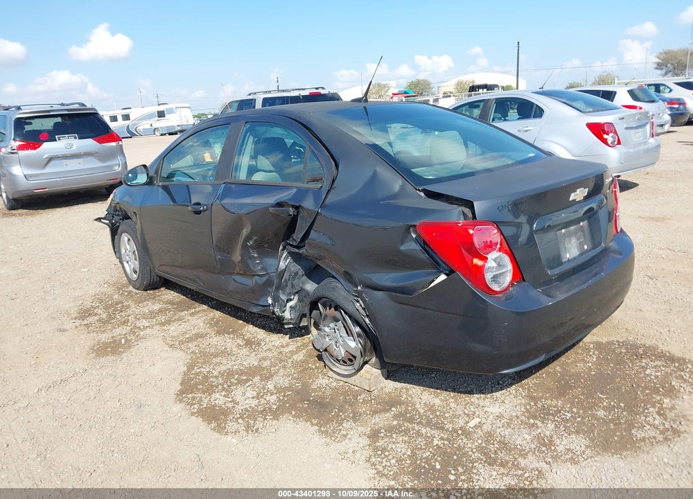 2014 CHEVROLET SONIC VIN: 1G1JA5SH9E4169623